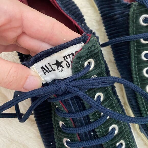 RARE Converse USA corduroy low top sneakers - Picture 4 of 7